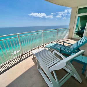 Aqua Resort! Beachfront, 3 Bedroom Condo! 2 Bedrooms Beach Front! Sleeps 7! Free Beach Chairs By Dolce Vita Getaways Pcb Panama Stadt Exterior photo